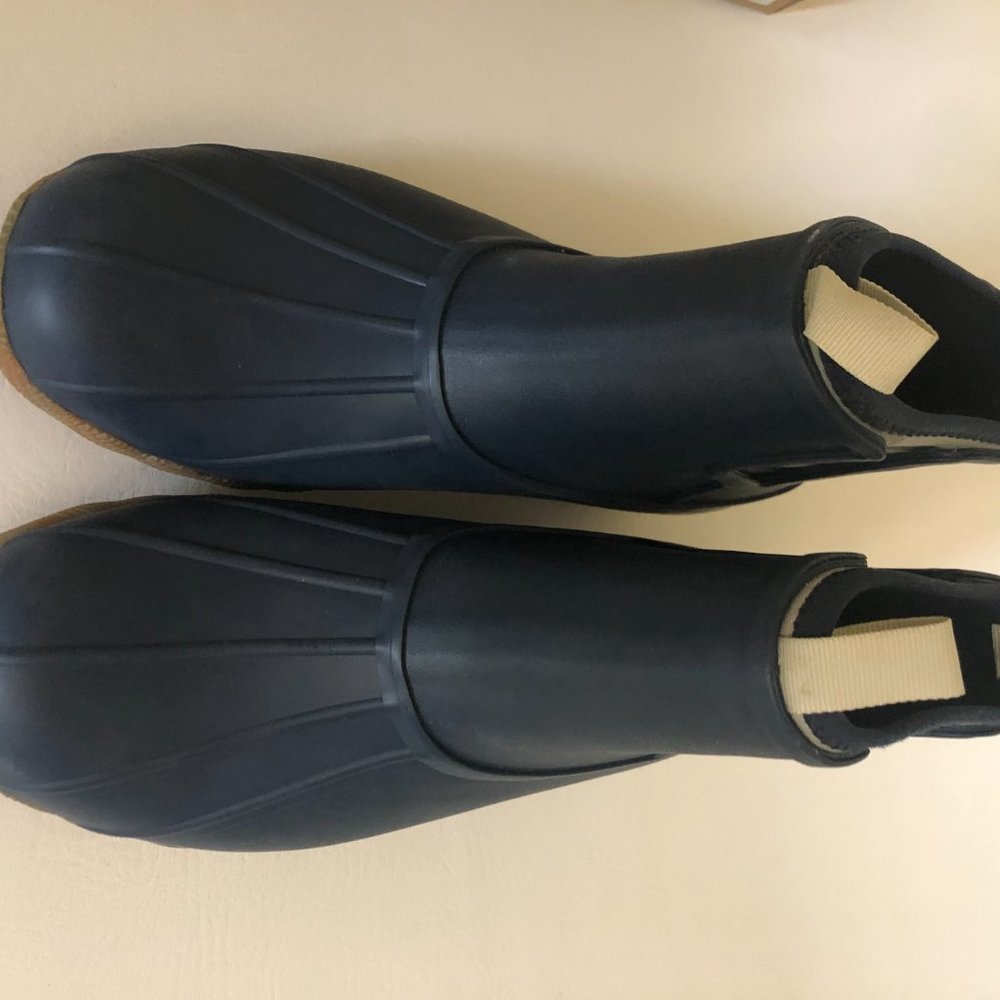 Sperry Saltwater Chelsea Navy Rain Boot, 7M - Picture 3 of 6